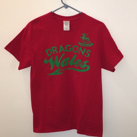 Dragons Wales T shirt Medium - Picture 2 of 8